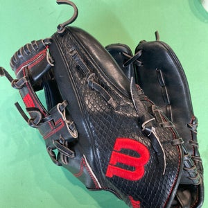 Used Wilson A2K 1787 Right Hand Throw Baseball Glove 11.75"