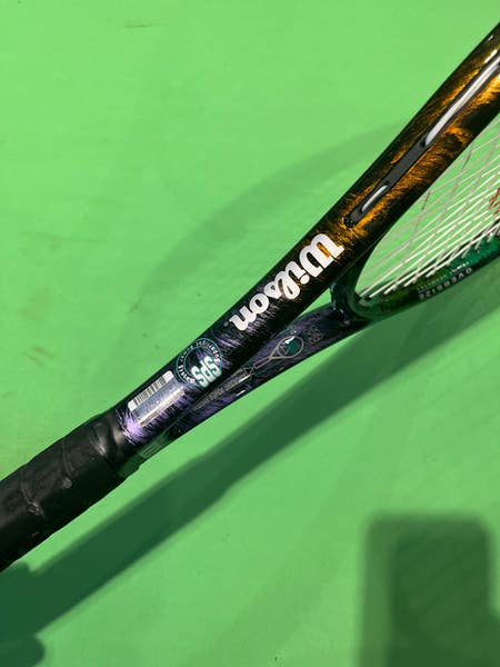 Raquette De Tennis Wilson Graphite Tour 8,5 – Occasion En Bon état – Taille De Tête 106 In², Grip 4 1/2”