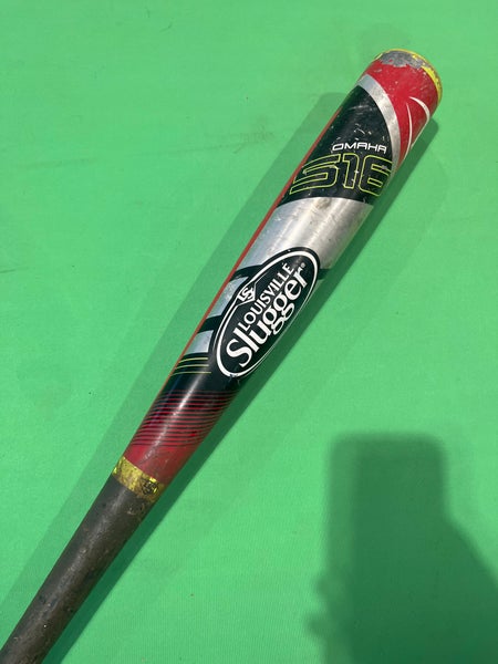 Used BBCOR Certified 2016 Louisville Slugger Omaha 516 Alloy Bat -3 28OZ 31"