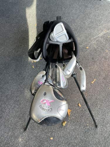 Callaway XJ Junior Golf Club Set LEVEL 3 Youth Pink For Up To 60” Kids RH
