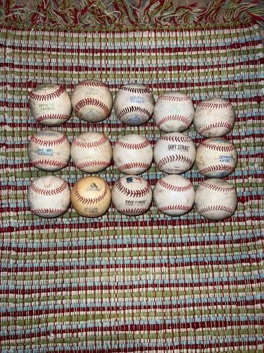 15 Pack of Soft Baseballs