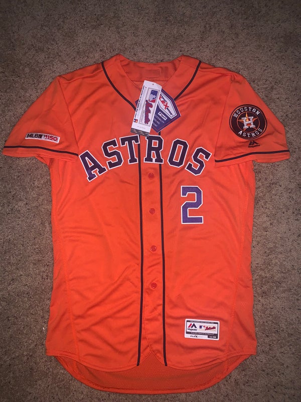 MLB Houston Astros (Jeff Bagwell) Men's Cooperstown Baseball Jersey.