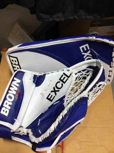 Brown goal catcher & blocker set