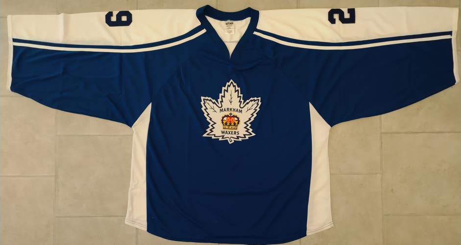 Athletic Knit H7600G Markham Waxers" Style Hockey Jersey - 4XL- NEW