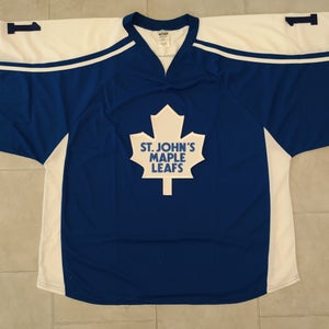 Athletic Knit H7600G St.John's "Maple Leafs" Style Hockey Jersey - 4XL- NEW