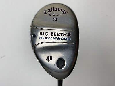 Callaway Big Bertha Heavenwood 4 Hybrid 23* Big Bertha Gems Ladies Graphite RH