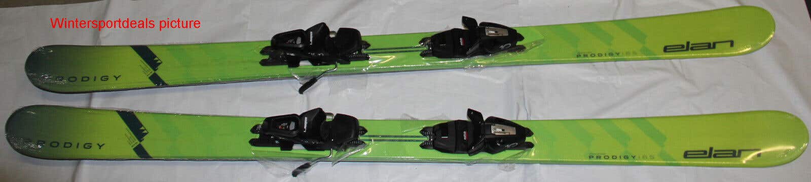 NEW 155cm Elan prodigy Skis Twin tip + EL 10.0 size adjustable Bindings 23/2024