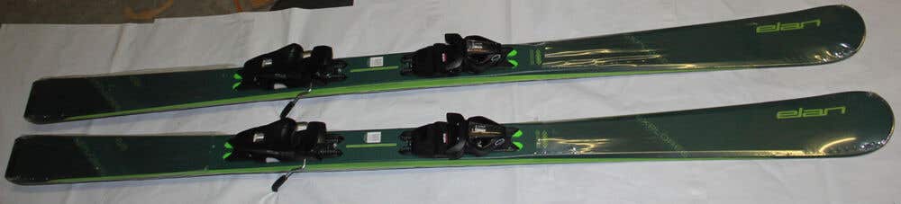 NEW 2024 Elan Explore 6 Green 168cm skis men's with EL 9.0 GW adjustable binding