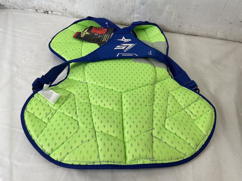 New All-Star System 7 Axis CPCC912S7X Catcher's Chest Protector  Graphite/Gold | SidelineSwap