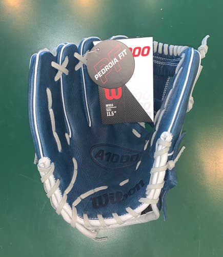 New Wilson Left Hand Throw Infield A1000 Baseball Glove 11.5"
