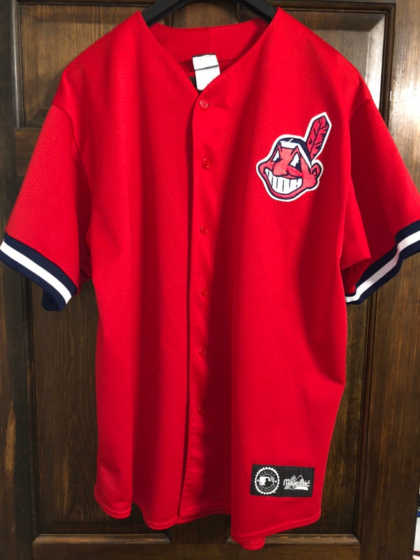 Anaheim Angels Team Issued Majestic Cool Base Button Up Red Jersey #39-Size  48