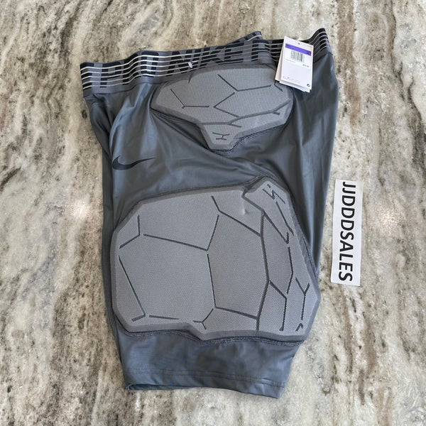 Nike Men's sz XL Football / Soccer Padded Compression Shorts NEW 359256 100