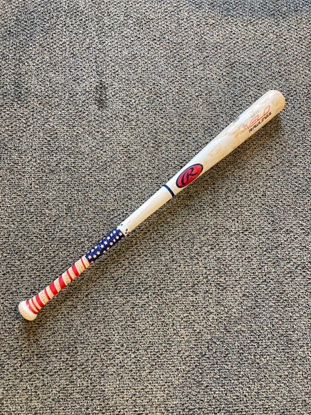 Used Rawlings Velo Wood Bat 30" (-7.5)