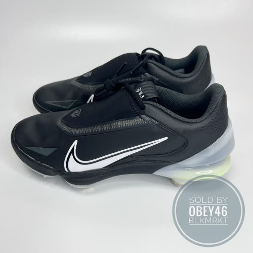 Nike Force Zoom Trout 8 Pro Metal Baseball Cleat Black  9