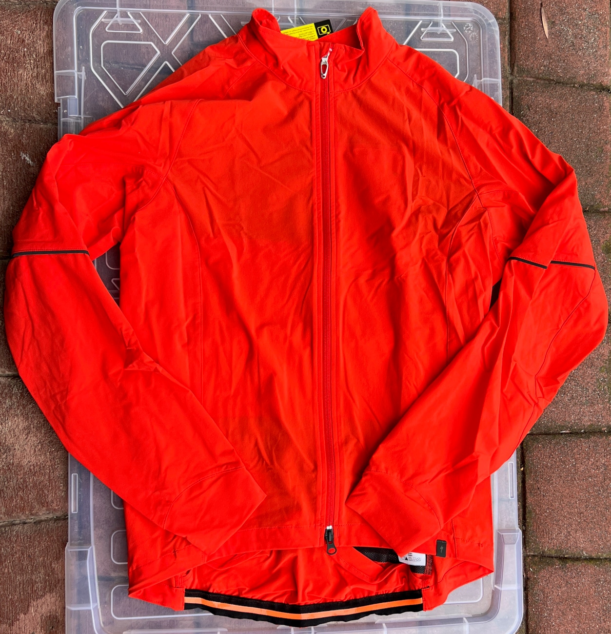 Specialized Men's Deflect Cycling Jacket Neon Orange - Medium