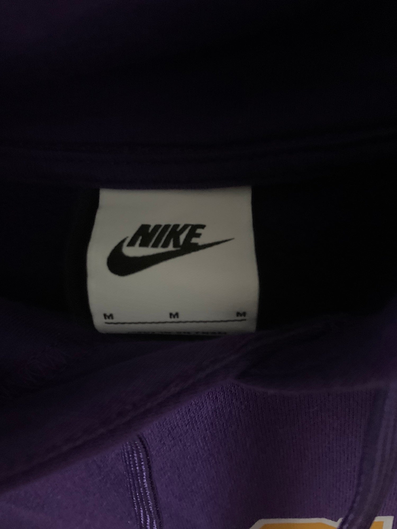 Nike Men's Hoodie - Purple - M