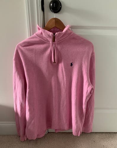 Polo zip up sweater men’s large (must go)