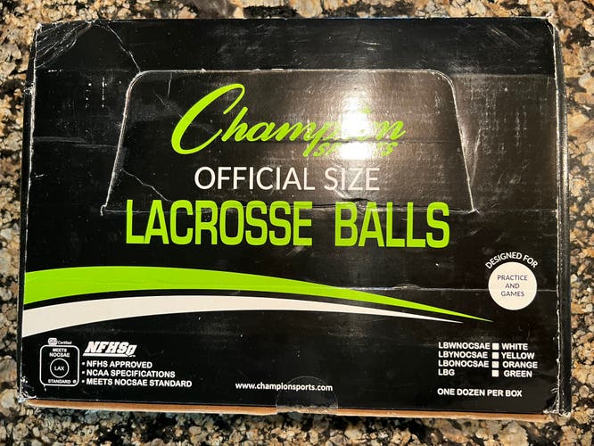 Lacrosse Balls Official Size