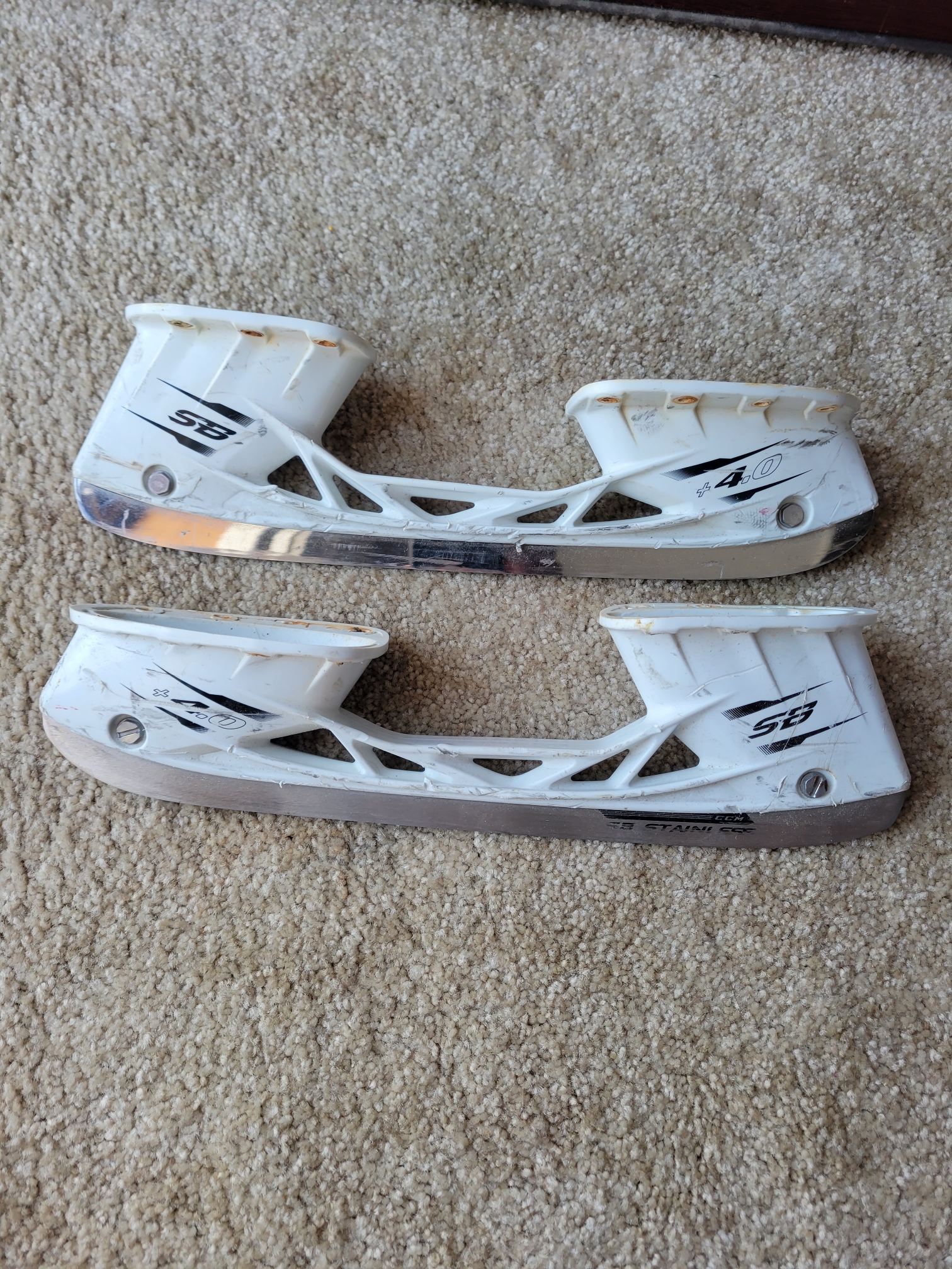 CCM Sb 4.0 Hockey Skate Blade Holders, Runners, & Replacement Steel
