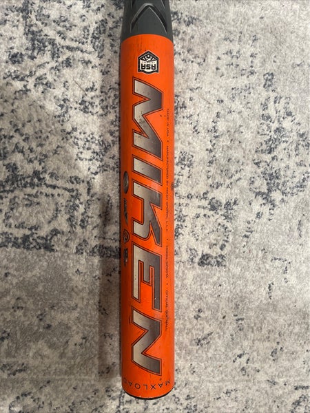 Rare! Clean! Miken Freak DST Exclusive ASA Slowpitch Softball Bat 34/26 Used Miken (-8) 26 oz 34"