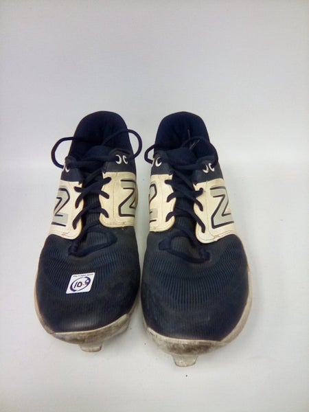 Used New Balance BASEBALL CLEATS METAL Senior 10.5 Baseball and Softball  Cleats