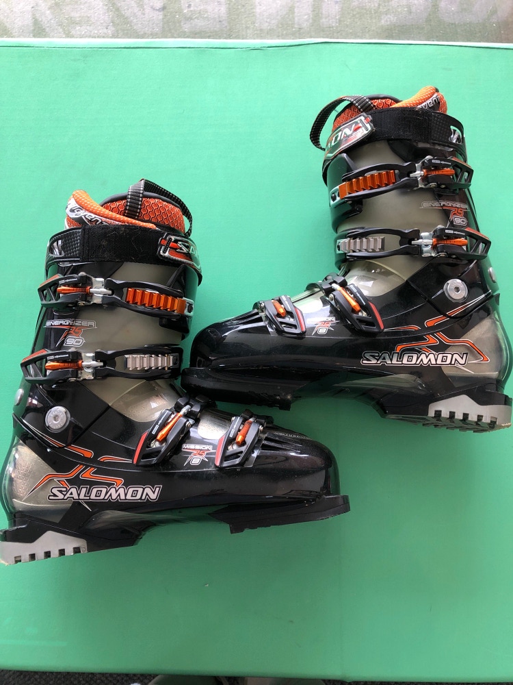Used Men's Salomon Mission RS8 (328mm) Ski Boots - Size: Mondo 28.5