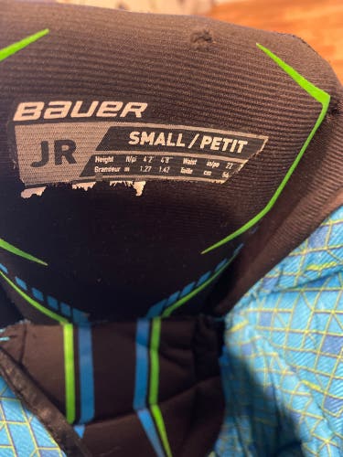 Bauer junior x ice hockey pants