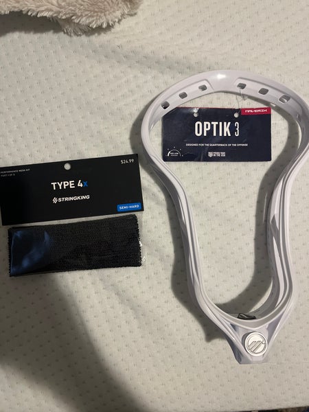 New Maverik Optik 3.0 Head with String King Type 4x Mesh Pack (black)