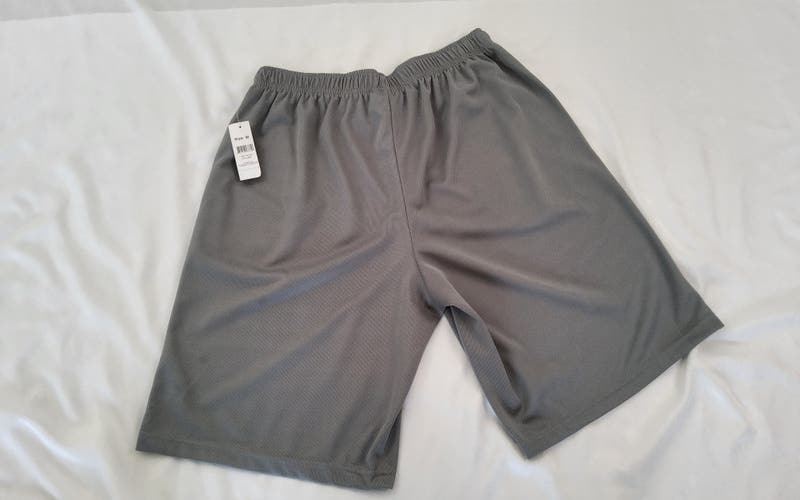 Gray-New Medium Men's Active Shorts w/Pockets