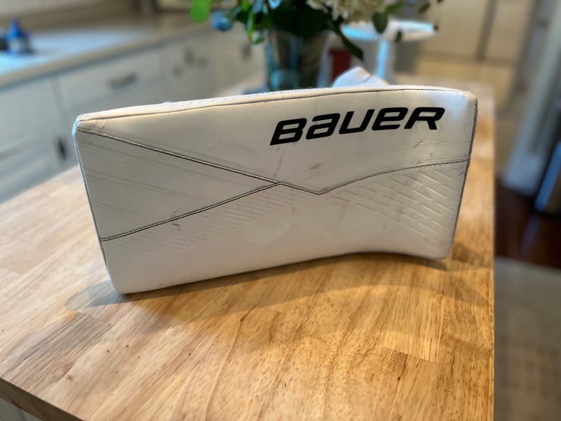 Used Bauer Supreme 3s Regular Goalie Blocker