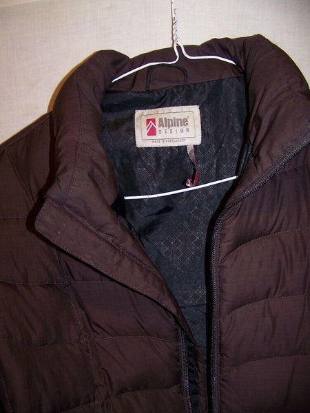 Alpine Designs Down Insulated Puffy Jacket, Women's Small