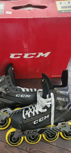 NEW Roller Hockey Skates size 8 (9 - 9.5 shoe) CCM Tacks 9350