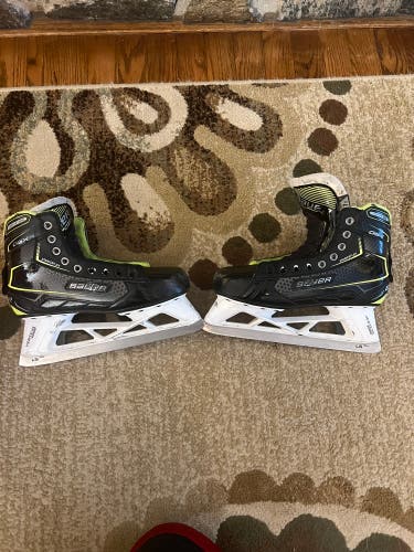 Used Bauer Regular Width Size 7.5 GSX Hockey Goalie Skates