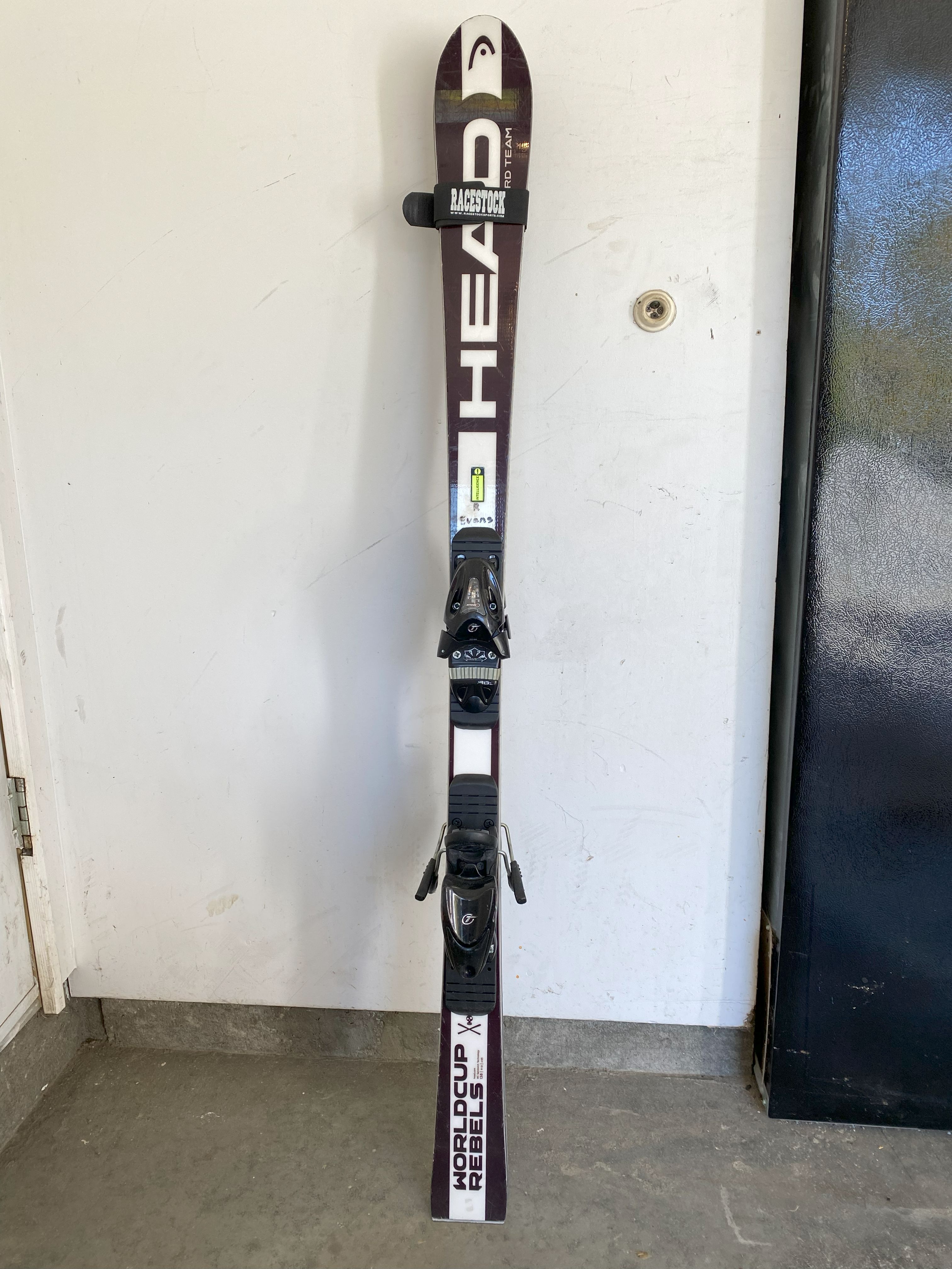 Head i.SL RD 165 factory race stock slalom skis - with Freeflex