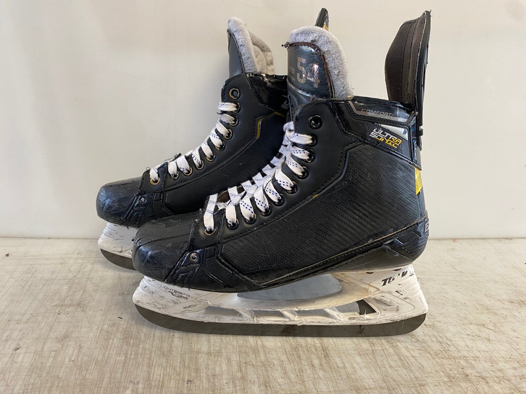Bauer Supreme UltraSonic Mens Pro Stock Size 9.5 Hockey Skates MIC 4541