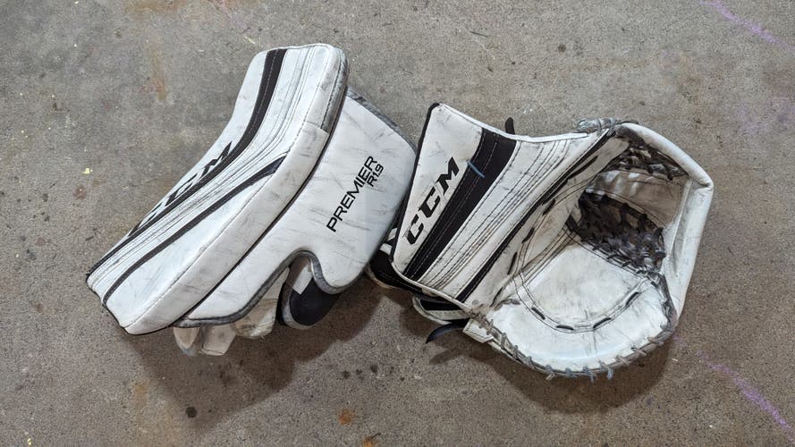 Used CCM Regular Premier R1.9 Glove and Blocker
