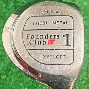Founder's Club Fresh Metal Driver 10.5 Degrees Men's RH Regular Graphite 44 Inch