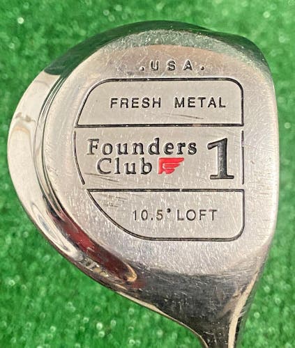 Founder's Club Fresh Metal Driver 10.5 Degrees Men's RH Regular Graphite 44 Inch