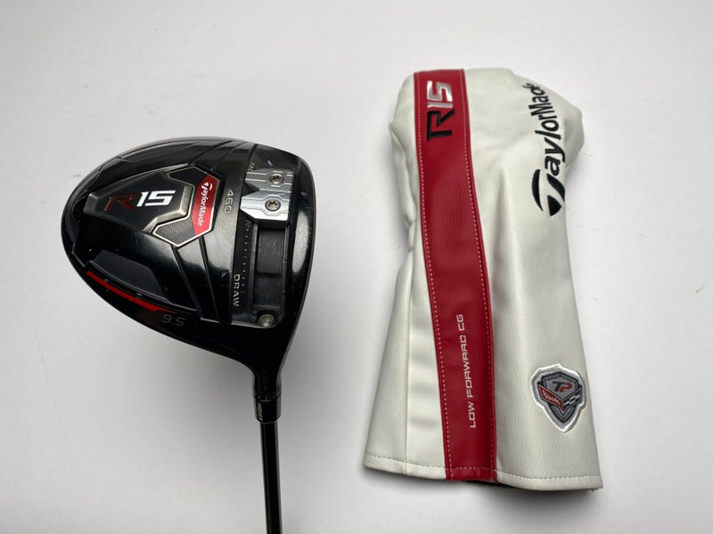 Taylormade R15 Black Driver 9.5* Speeder 57 Evolution Regular Graphite RH HC