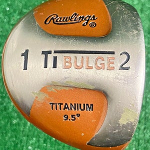 Rawlings Golf TiBulge2 Driver 9.5 Degrees RH Men's Regular Graphite 45.25 Inches