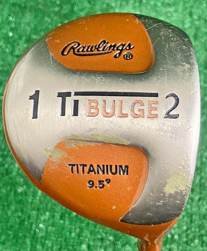 Rawlings Golf TiBulge2 Driver 9.5 Degrees RH Men's Regular Graphite 45.25 Inches