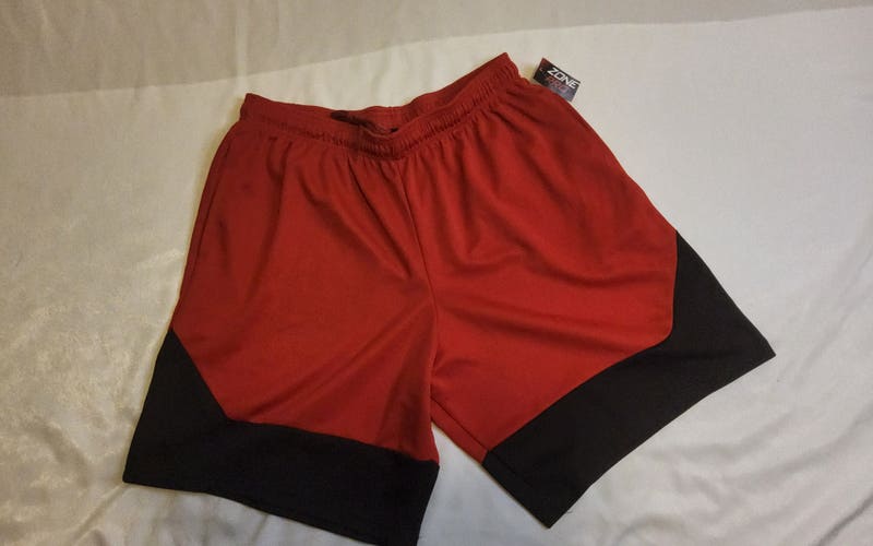 New XL Men's Shorts Red & Black
