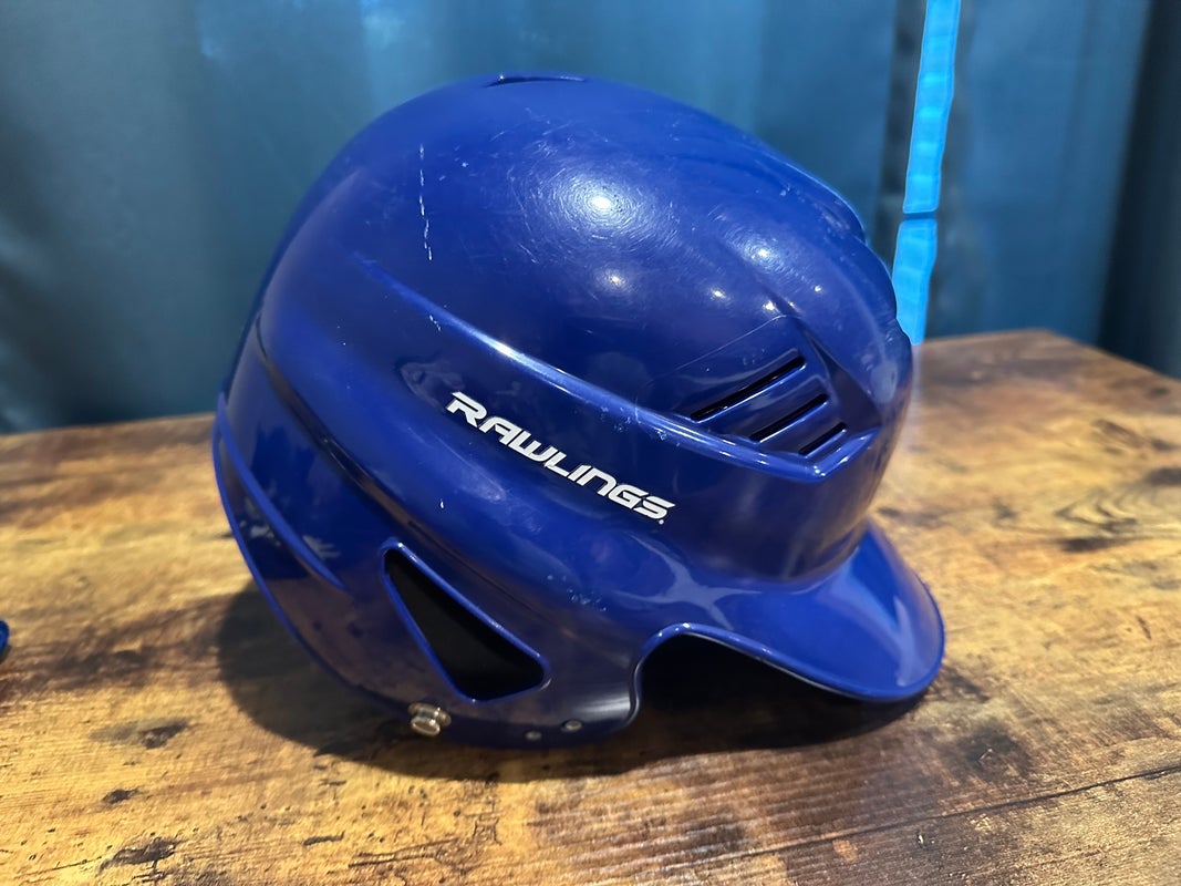 Navy Blue Rawlings Batting Helmet SidelineSwap