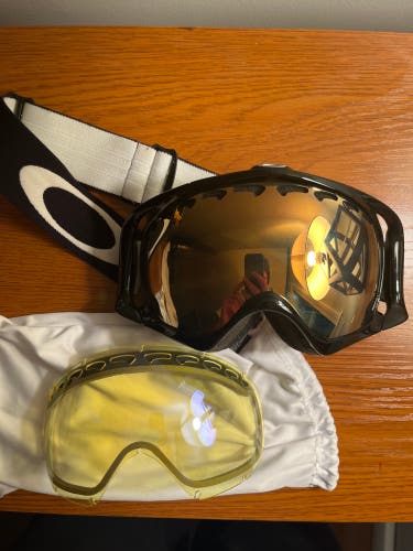 Oakley Goggle with replacement lens