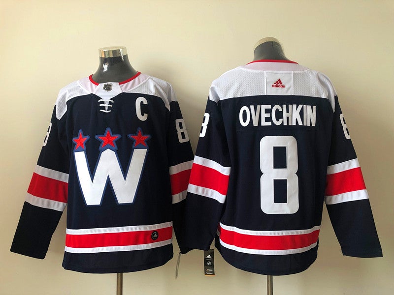 Personalized NHL Washington Capitals Reverse Retro Hockey Jersey