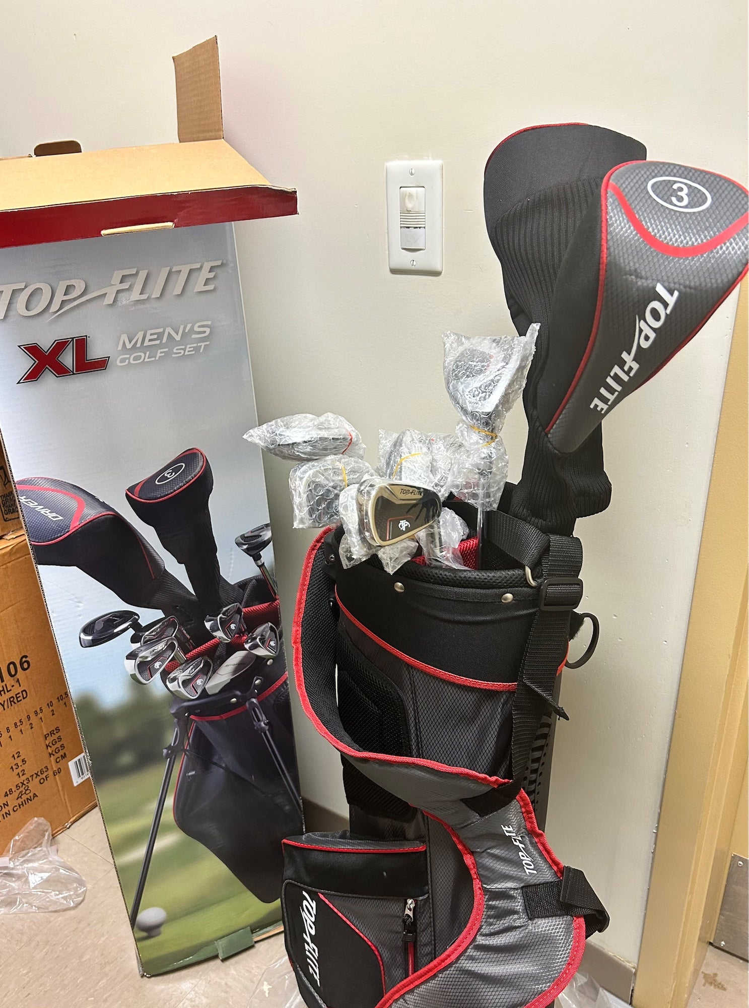 Men's Top Flite XL Left Clubs (Full Set) Regular Number of Clubs