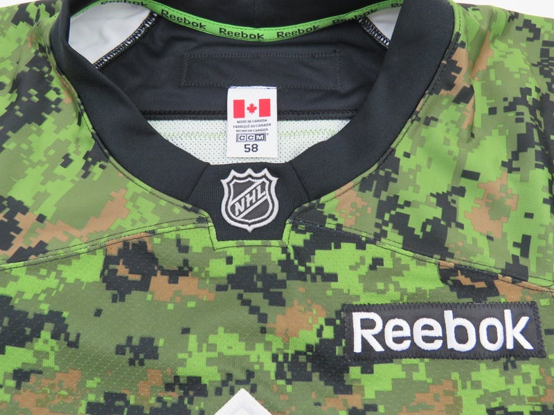 Toronto Maple Leafs Military Night Warm Up Pre-Game Jersey 58