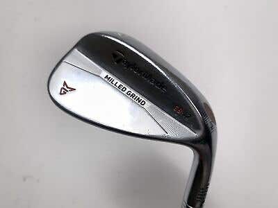 Taylormade Milled Grind Satin Chrome Wedge 56* 12 Bounce Wedge Steel Mens RH