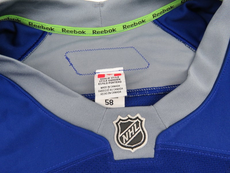 Toronto Maple Leafs Training Camp Authentic NHL Hockey Jersey White Size  58+ GOALIE #73 Sparks