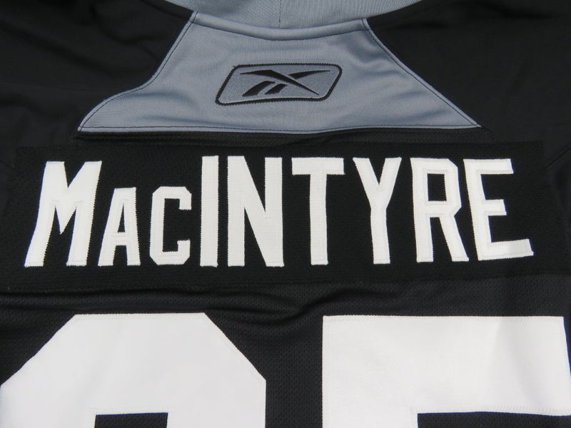 Toronto Maple Leafs Training Camp Authentic NHL Hockey Jersey Black Size 58  GOALIE #35 MacIntyre